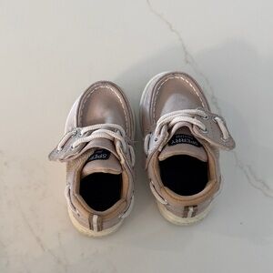 Sperry Kids' Cream Boat Shoes